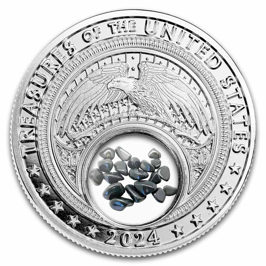 Coa◎vol.1〜8 PUMA 1 Oz Silver Coin 1000 Satoshi United Crypto States 2025